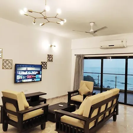 Stelliam'S Chic 2 Bhk Sea View Apartment In Goa